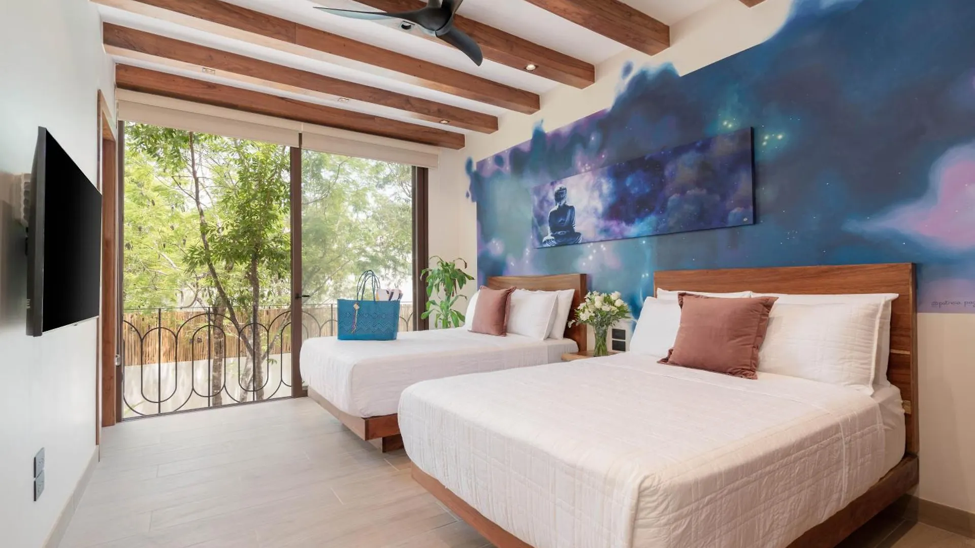 El Rey Loro - Lux 4 Bed Villa @Bluedeertulum Mexico