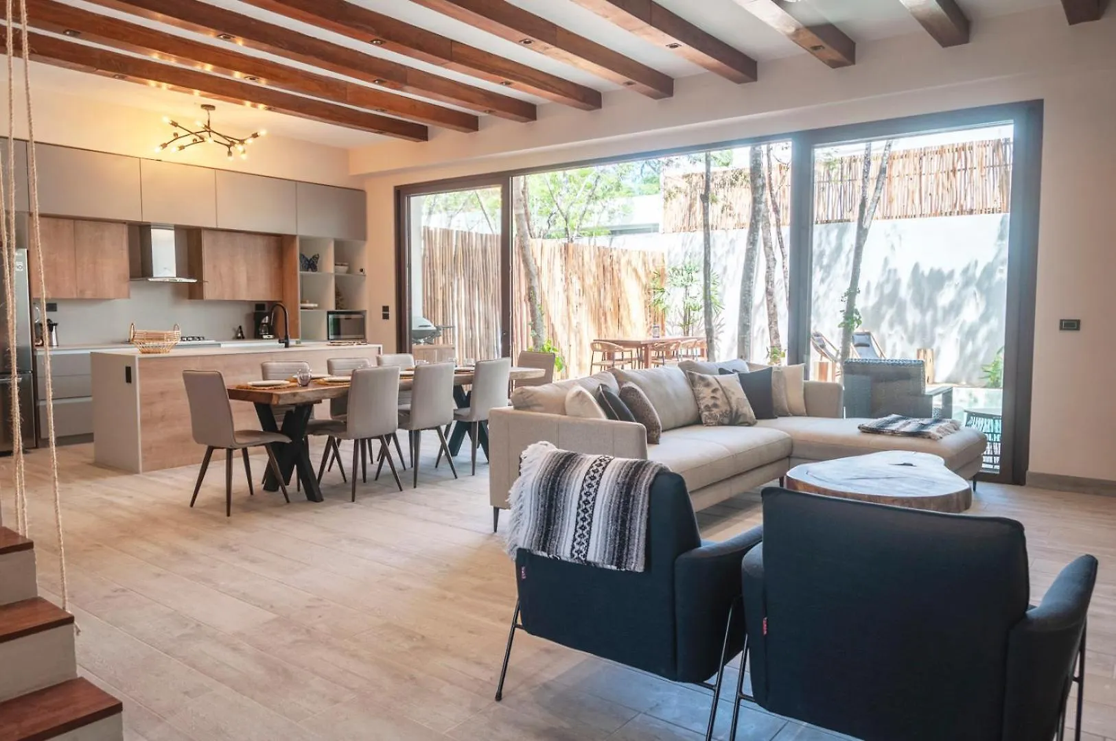 El Rey Loro - Lux 4 Bed Villa @Bluedeertulum Mexico