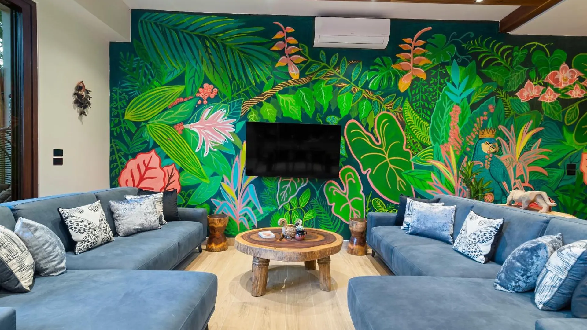 El Rey Loro - Lux 4 Bed Villa @Bluedeertulum Mexico